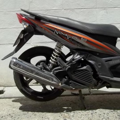 YAMAHA Nouvo Elegance สีดำ เทา จดทะเบียนป๊ 54