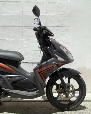 YAMAHA Nouvo Elegance สีดำ เทา จดทะเบียนป๊ 54
