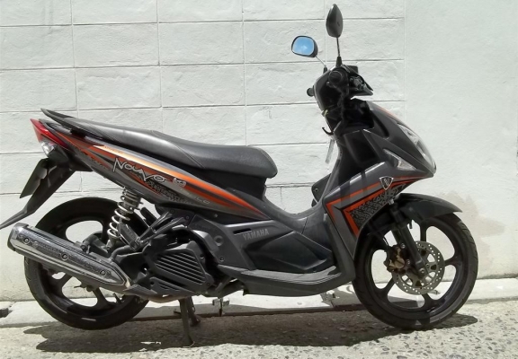 YAMAHA Nouvo Elegance สีดำ เทา จดทะเบียนป๊ 54