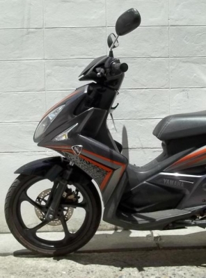 YAMAHA Nouvo Elegance สีดำ เทา จดทะเบียนป๊ 54