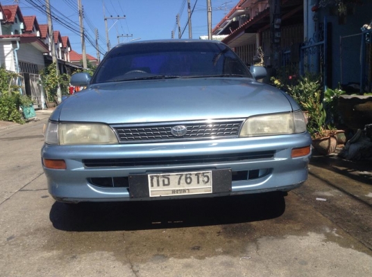 ขายครับ TOYOTA COROLA ปี 94 ตัวท็อป สีสวยพอได้ ล้อแม็ก 4 ล้อ ยางดี เครื่องแห้งๆ ควันไม่ไหล เกียรดี ห้องเครื่องสวยๆ หน้าหลัง เดิมๆ ไม่มีชนหนัก ภายใน คอลโซลไม่มีแตกหัก เบาะไม่มีขาด กระจก ไฟฟ้า พับข้างปรับข้างก็ไฟฟ้า พวงมาลัย พาวเวอร์ เบาะปลับสูงต่ำได้ แอร์ ขายครับ TOYOTA COROLA ปี 94 ตัวท็อป สีสวยพอได้ ล้อแม็ก 4 ล้อ ยางดี เครื่องแห้งๆ ควันไม่ไหล เกียรดี ห้องเครื่องสวยๆ หน้าหลัง เดิมๆ ไม่มีชนหนัก ภายใน คอลโซลไม่มีแตกหัก เบาะไม่มีขาด กระจก ไฟฟ้า พับข้างปรับข้างก็ไฟฟ้า พวงมาลัย พาวเวอร์ เบาะปลับสูงต่ำได้ แอร์
