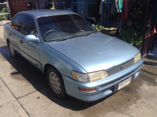 ขายครับ TOYOTA COROLA ปี 94 ตัวท็อป สีสวยพอได้ ล้อแม็ก 4 ล้อ ยางดี เครื่องแห้งๆ ควันไม่ไหล เกียรดี ห้องเครื่องสวยๆ หน้าหลัง เดิมๆ ไม่มีชนหนัก ภายใน คอลโซลไม่มีแตกหัก เบาะไม่มีขาด กระจก ไฟฟ้า พับข้างปรับข้างก็ไฟฟ้า พวงมาลัย พาวเวอร์ เบาะปลับสูงต่ำได้ แอร์ ขายครับ TOYOTA COROLA ปี 94 ตัวท็อป สีสวยพอได้ ล้อแม็ก 4 ล้อ ยางดี เครื่องแห้งๆ ควันไม่ไหล เกียรดี ห้องเครื่องสวยๆ หน้าหลัง เดิมๆ ไม่มีชนหนัก ภายใน คอลโซลไม่มีแตกหัก เบาะไม่มีขาด กระจก ไฟฟ้า พับข้างปรับข้างก็ไฟฟ้า พวงมาลัย พาวเวอร์ เบาะปลับสูงต่ำได้ แอร์