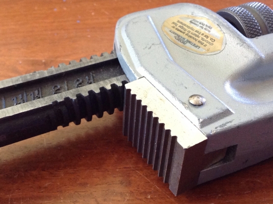 ขายประแจขันท่อ RIDGID 18" อะลูมิเนียม สภาพใหม่ 98\%