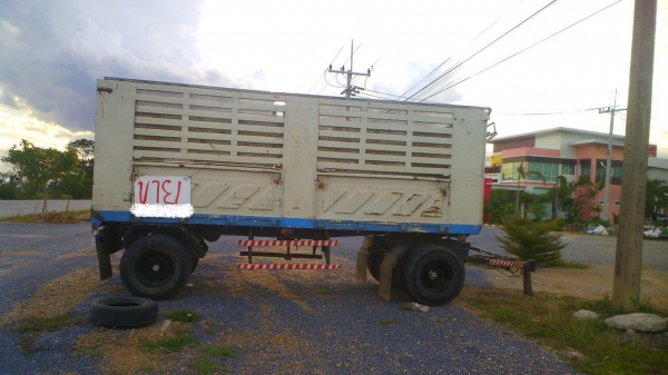 หางพ่วง สามมิตร ยาว 6 เมตร สูง 2 เมตร พื้นสวย ประวัติเป็นหางบรรทุกอ้อย