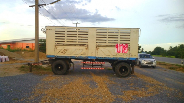 หางพ่วง สามมิตร ยาว 6 เมตร สูง 2 เมตร พื้นสวย ประวัติเป็นหางบรรทุกอ้อย