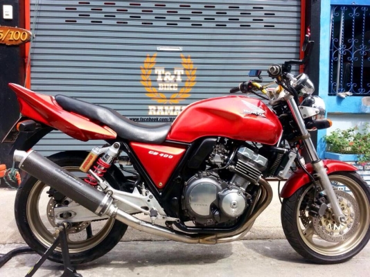 ต้ำพระราม2ขาย HONDA CB400 ปี94 อินวอย สรรพสามิต ครบทุกฉบับ เครื่องแห้งๆ