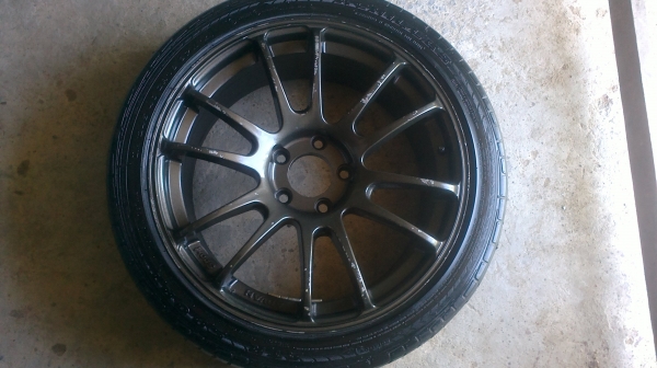 แม็กขอบ18 5รู114 ไม่คด ไม่ดุ้ง มีวงเดียว