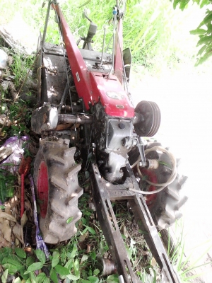 ขายโครงปั่นดินเดินตาม มีจอบหมุน ไว้ทำไร่ สวน