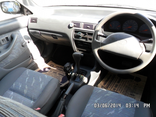 ฟรีดาวน์ได้ ลดราคาเหลือ 115000 รถบ้านฝากขายหยดน้ำปี 2002 เกียร์ออโต้ ติดแก๊สแล้ว