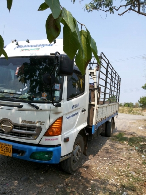 6ล้อช่วงยาว HINO MEGA 150แรงปี49 รถมือเดียว