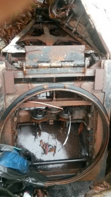 ขายสิบล้อ NISSAN UD CW 41 แม่ลูกพ่วงดั้มสภาพไฟไหม้ ขายตามสภาพ เอกสารเล่มทะเบียนพร้อมโอน ราคาต่อรองได้