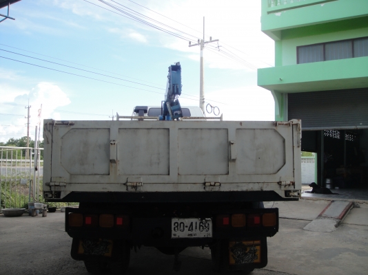 ISUZU LOCKY เครื่องยนต์ 195 แรง มีเครนพร้อมกะบะดัมพ์ ยาว 5.00 เมตร สภาพพร้อมใช้งาน