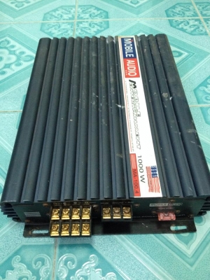 แอมป์4ch mobileaudio มือสองสภาพดีเสียงใส ขาย1500บาท