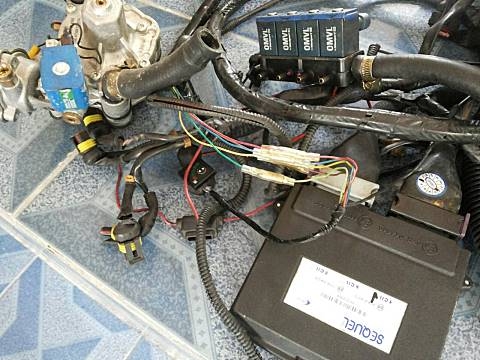 ขายชุดแก๊ชหัวฉีด ของ sec ครบชุด พร้อมใช้งาน