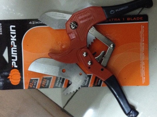 กรรไกรตัดท่อ pvc PUMPKIN1.5/8"  42mm