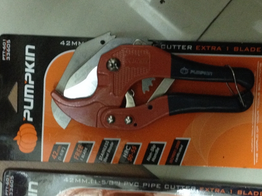 กรรไกรตัดท่อ pvc PUMPKIN1.5/8"  42mm