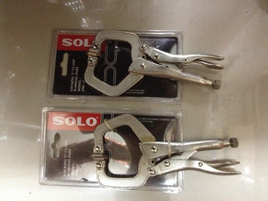 คีมล็อคตัวซี SOLO NO.2306-6 นิ้ว เหล็ก CRV มาตรฐานอเมริกา