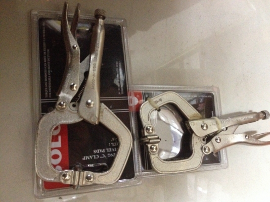 คีมล็อคตัวซี SOLO NO.2306-6 นิ้ว เหล็ก CRV มาตรฐานอเมริกา