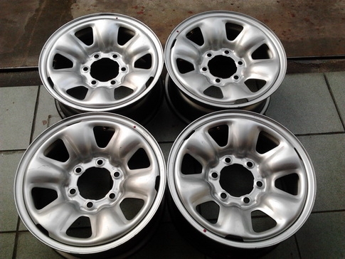 ล้อ กะทะ Vigo 6รู139 ขอบ16 สภาพใหม่ 1ชุด