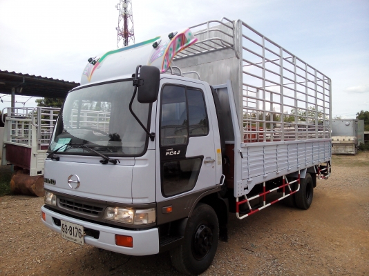 6 ล้อกลาง  HINO  *สมอเงิน*  FC4J 140 แรงม้า *ยาว 5.50 ม.* รถสวยจริง_สภาพพร้อมใช้งาน *รถห้างแท้* มีเล่มพร้อมโอน