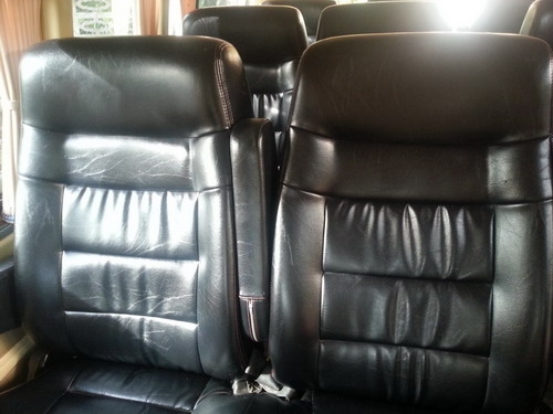 ขายเบาะรถตู้ d4d สีดำ vip