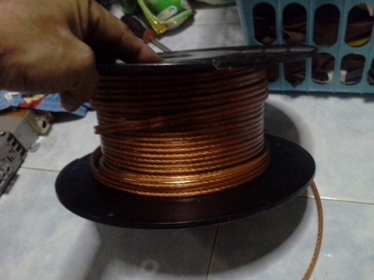 สายลำโพง autotech เมตรละ 60