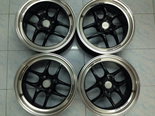 ล้อ ENKEI-TUNING-SC14 15x6.5 et38 เนียนๆสวยๆหายาก มีรอย1วงเล็กๆเบาๆ ชุดละ 8,400 บาท