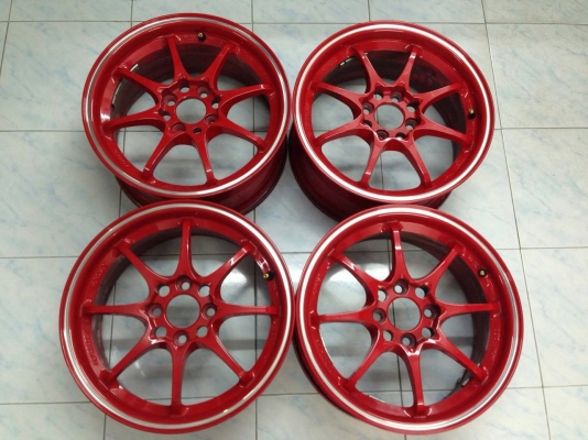 ล้อ CE28 15x7 et40  งานSSW สีเดิมโรงงาน น้องๆมือ1 ชุดละ 8,800 บาท