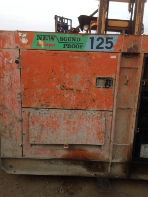 ขายเครื่องปั่นไฟ Denyo 125 Kvaนำเข้าจากญี่ปุ่น