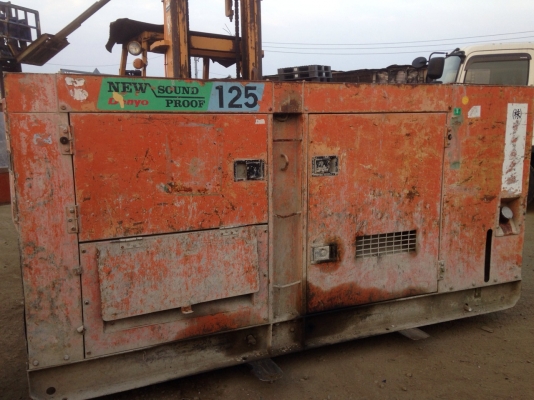 ขายเครื่องปั่นไฟ Denyo 125 Kvaนำเข้าจากญี่ปุ่น