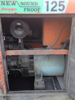 ขายเครื่องปั่นไฟ Denyo 125 Kvaนำเข้าจากญี่ปุ่น