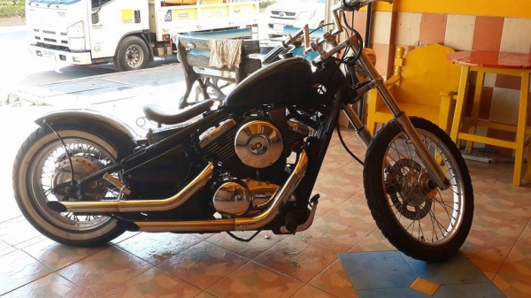 ขาย kawasaki vulcan400 Oldschool ราคาเบาๆ