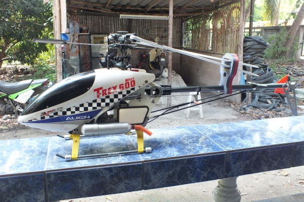 ขายฮ บังคับ trex 600 น้ำมัน ขาดแต่วิทยุ