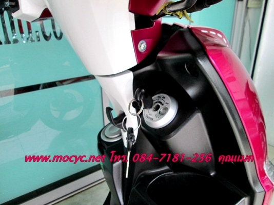 filano สีชมพูขาว รถเดือน ก.ย.ปี 56 ไมล์ 3946 โล ระบบหัวฉีด ของแถม 3 รายการ 29900