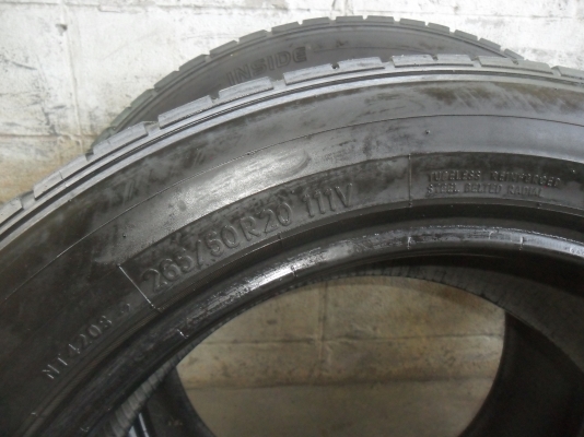 ยาง 265/50R20 สวยๆ 4 เส้น ราคา 3800 บาท