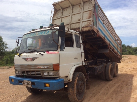 ขายHINO F18แท้( 2เพลาดั๊ม เครื่อง180แรง) ยางใหม่10เส้น เครื่องดี ครัทซีดี หัวมีผุบ้างเดิมๆตามสภาพ ภาษีไม่ขาด ขาย 670,000 บาท