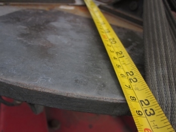 สินค้ายอดฮิต มาแล้วครับ - เครื่องถอดยาง มือสองเก่านอก ตัวนี้ยี่ห้อ corno แป้นหมุน เส้นผ่านศูนย์กลาง 23 นิ้วครับ