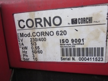 สินค้ายอดฮิต มาแล้วครับ - เครื่องถอดยาง มือสองเก่านอก ตัวนี้ยี่ห้อ corno แป้นหมุน เส้นผ่านศูนย์กลาง 23 นิ้วครับ