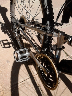 ขายจักรยาน ของนอกจากญี่ปุ่น โช๊ดหน้า โช๊คกลาง มี 1 คัน TEL.081-427-3941