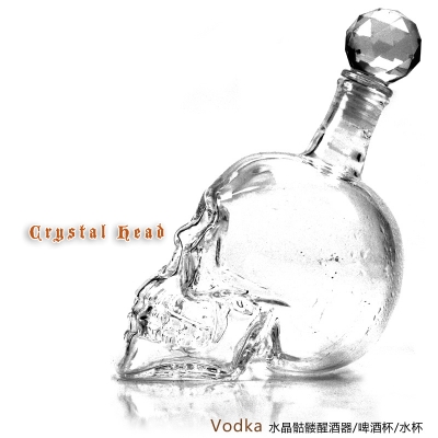 แก้วเก็บเหล้า crystal head vodka 350ml แก้วเก็บเหล้า crystal head vodka 350ml