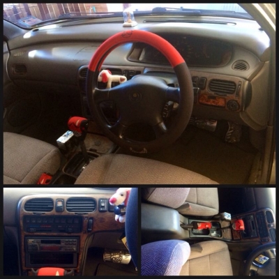 ขายรถสวย สภาพดี ติดแก๊สหัวฉีด ขับดีแอร์เย็นไม่ต้องซ่อม