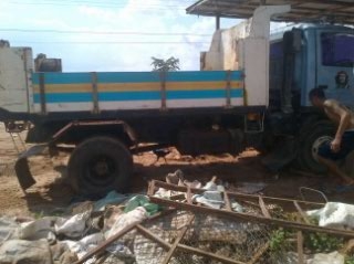 ISUZU ดั้ม เครื่อง 6BB1 คัชีนอก ยาง825 ขอบ16 Fหน้าหลัง