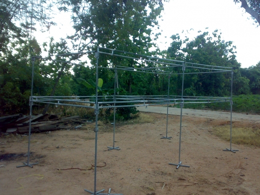 แผงเหล็กขายของ สองชั้น