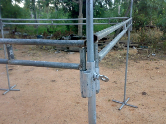 แผงเหล็กขายของ สองชั้น