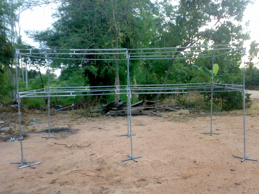 แผงเหล็กขายของ สองชั้น