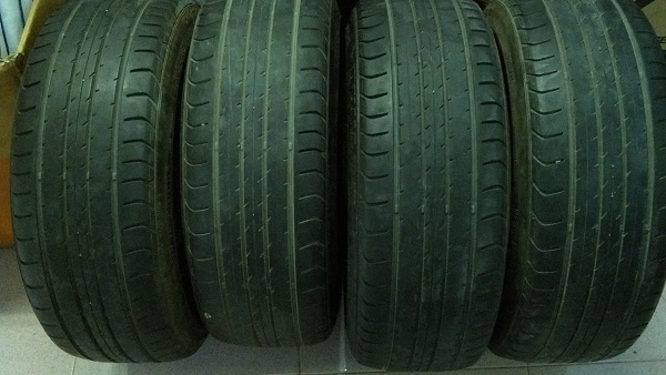 ขายยางดันล็อป 195/45/16 ปี12 ลดราคา1300บ.