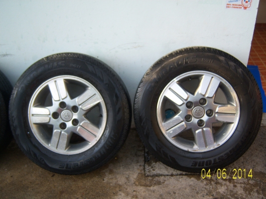 แม็กพร้อมยาง 205 ุ70 15 1ชุด