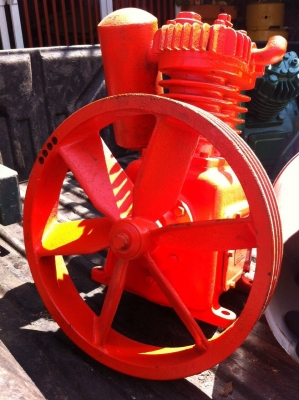 ขาย !! หัวปั้มลม ฟูจิ 3 แรง2สูบ พร้อมใช้ (ข้อดี ลมดี)