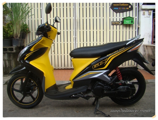 ขายมีโอ 125 ล้อแม็ก สภาพสวยรถปี 54 เล่มครบ