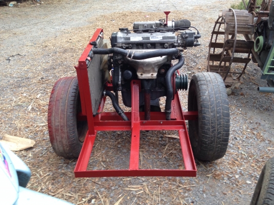 ขายเครื่องสูบน้ำใช้แก๊ส LPG 100\%ราคา 32000